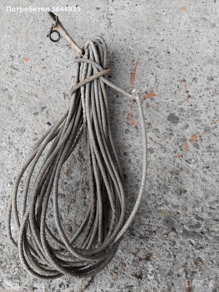 Въже- капроново,кораво,8мм. , снимка 1