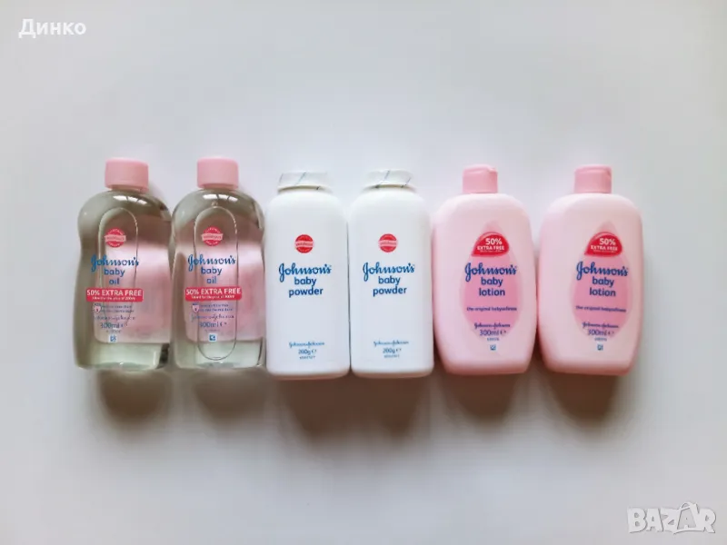 Продукти на Johnson's baby - пудра, лосион, олио, снимка 1