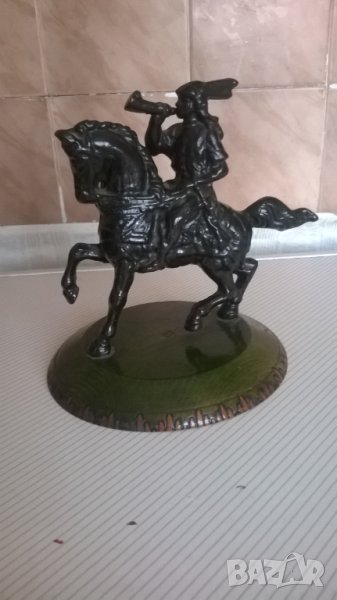 стара метална сататуетка, снимка 1