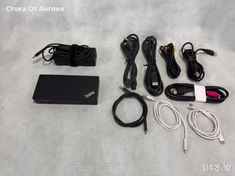 Докинг станция Lenovo ThinkPad USB-C Dock Gen 2/ 40AS/ LDC-G2, снимка 1