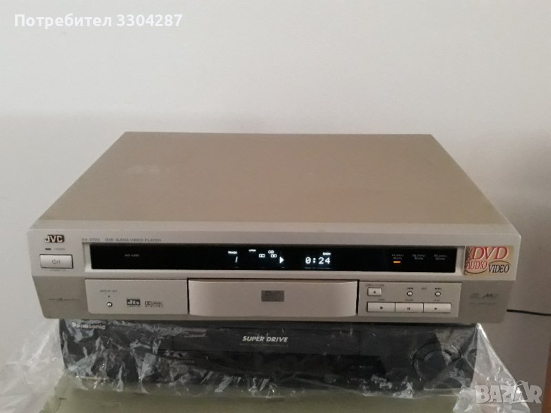 JVC XV-D723GD DVD Video/Audio Player, снимка 1