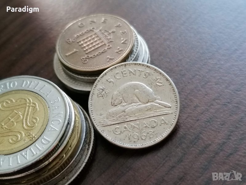 Монета - Канада - 5 цента | 1968г., снимка 1