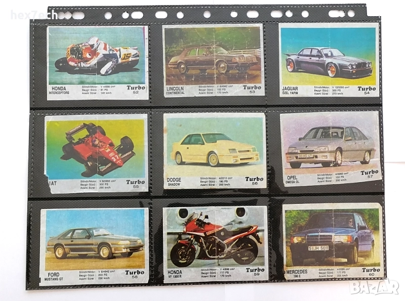 ❤️ ⭐ Лот картинки Турбо 54 броя с листите ⭐ ❤️, снимка 1