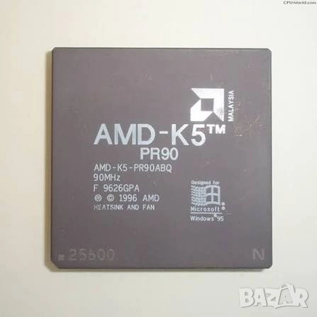Процесор AMD K5 PR90 за ретро компютър, снимка 1
