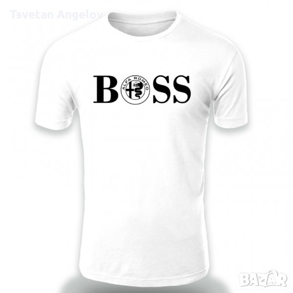 Мъжка тениска ALFA ROMEO BOSS, снимка 1