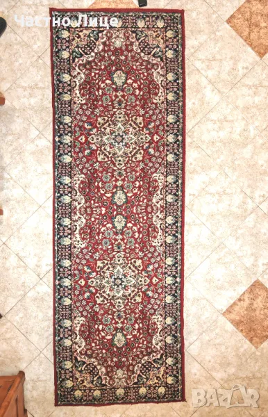 Оригинална Българска Супер Качествена Соц Персийска Пътека 1970те, 2,2 кв.м., снимка 1