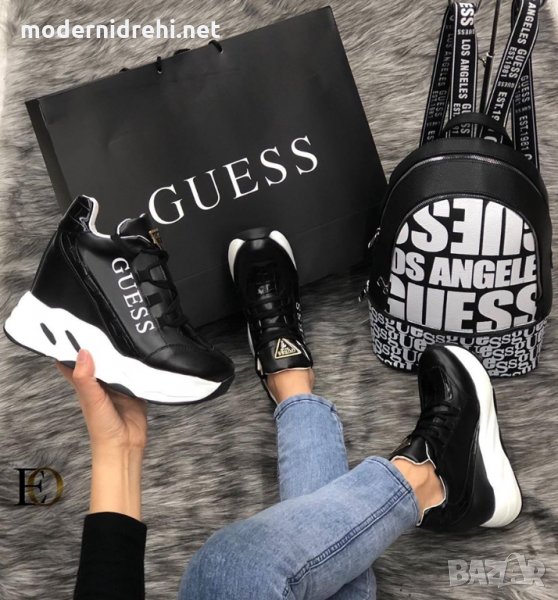 Дамска раница и кецове Guess код 022, снимка 1