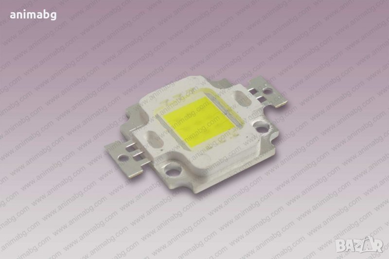 ANIMABG Студено бял светодиод 10W, снимка 1