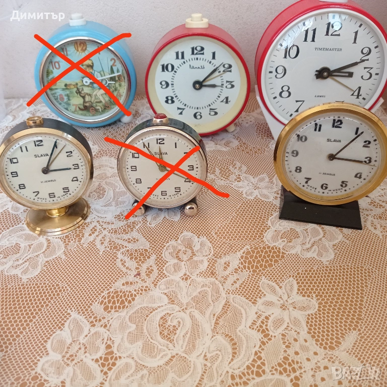 Механични часовници будилници , снимка 1
