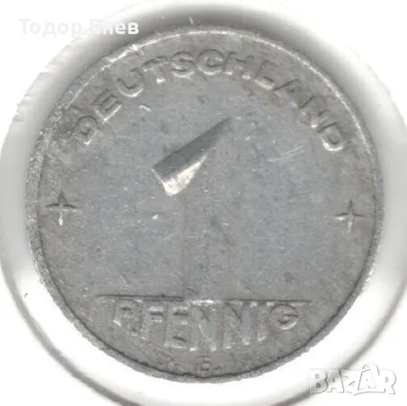 Germany D.R.-1 Pfennig-1953 E-KM# 5, снимка 1