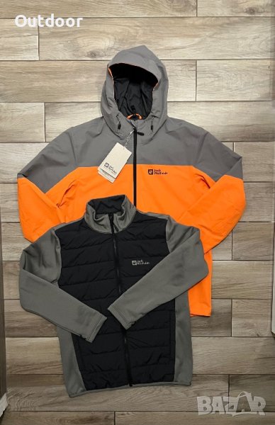 Мъжко яке Jack Wolfskin Texapore 3in1  Smokey Grey , размер М, снимка 1