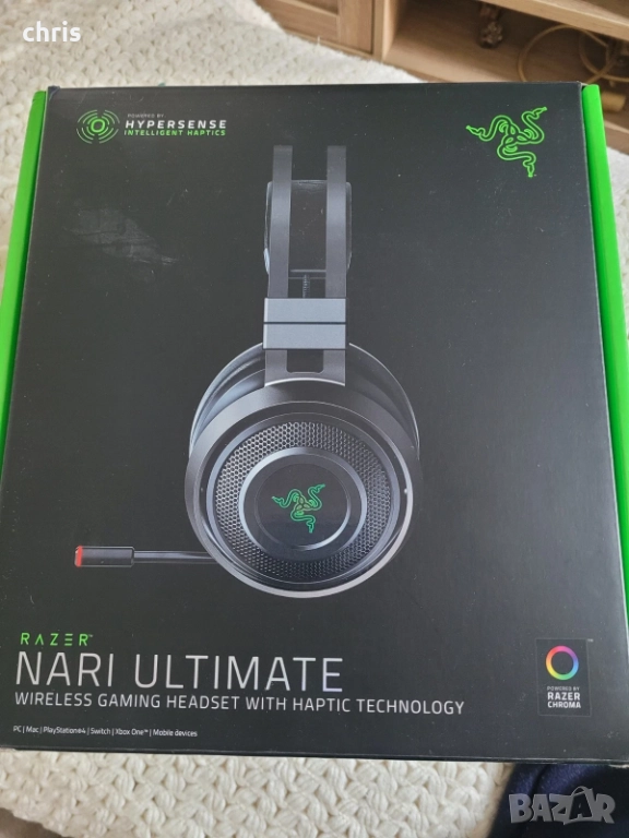 RAZER NARI ULTIMATE  Слушалки, снимка 1