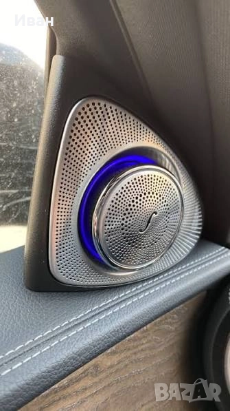 Въртящи се говорители за врат 3D MERCEDES S , C , E , GLC CLASS, снимка 1