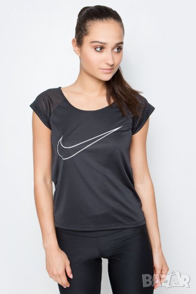 Nike Nk Dry Top Ss Run Fast - страхотна дамска тениска КАТО НОВА, снимка 1