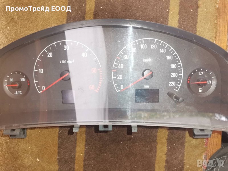 Километраж табло уреди Пежо 307 HDI Peugeot P9636708880 21655303-8, снимка 1