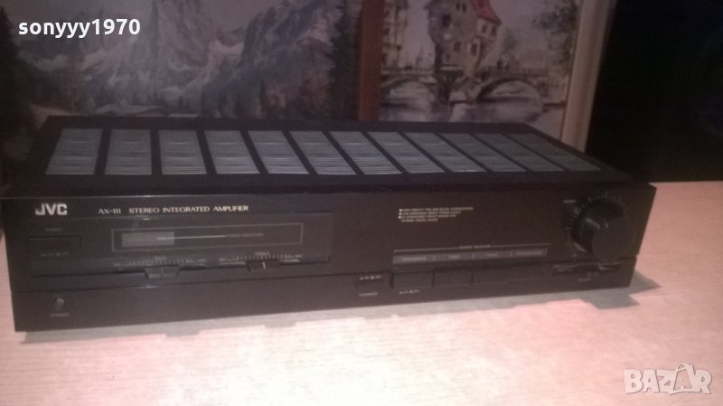 JVC AX-111BK STEREO AMPLIFIER-ВНОС ШВЕИЦАРИЯ !, снимка 1