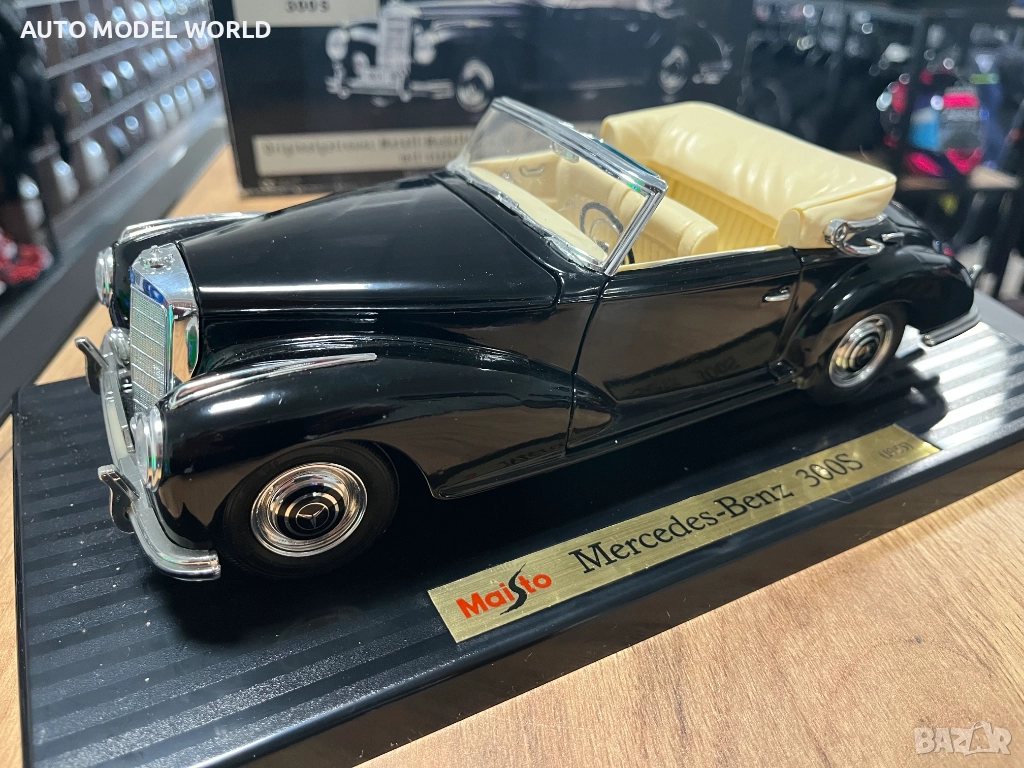 Метален колекционерски модел BMW 507 1955 г. 1:18 мащаб, снимка 1