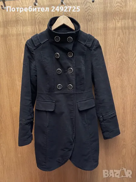 Палто черно , снимка 1