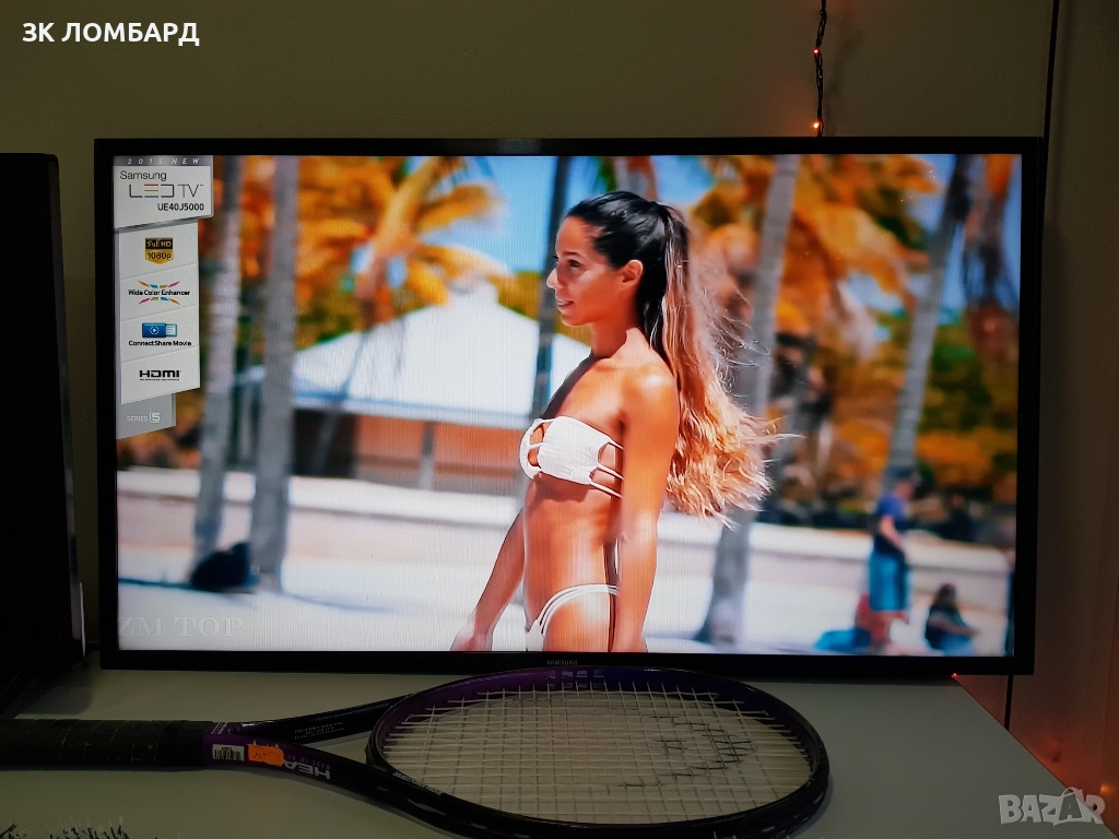 Samsung UE40J5000AW телевизор 101,6 см (40") Full HD Черен, снимка 1