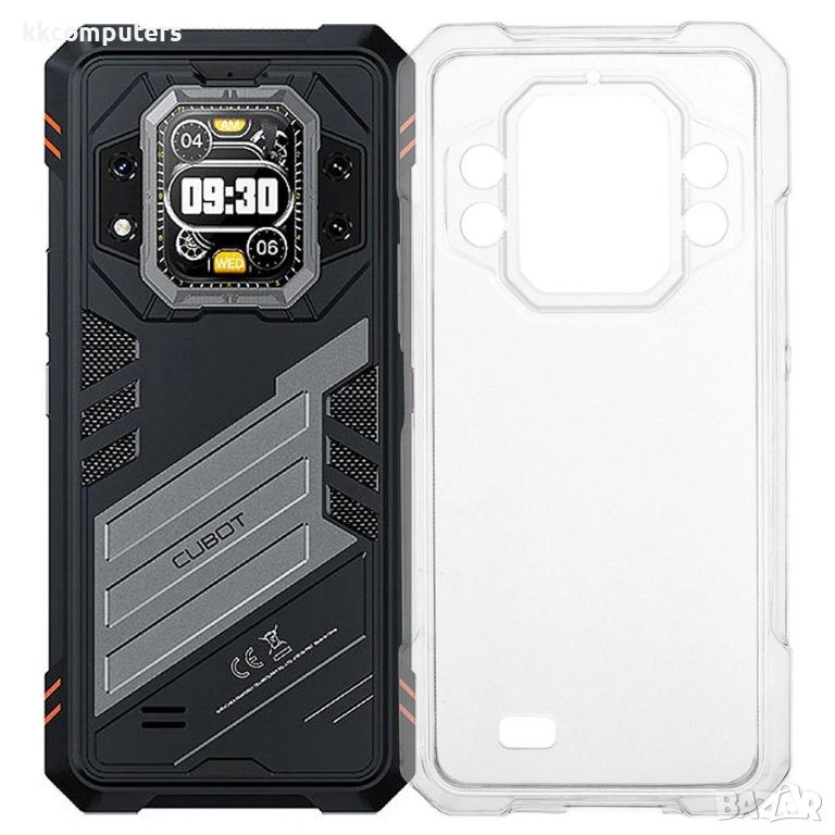 Cubot Kingkong Power 3 Силиконов Калъф Flexible TPU/ Anti-scratch и Протектор, снимка 1