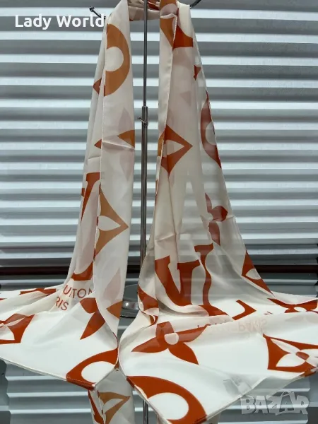 DIOR шал от коприна най-висок клас, снимка 1