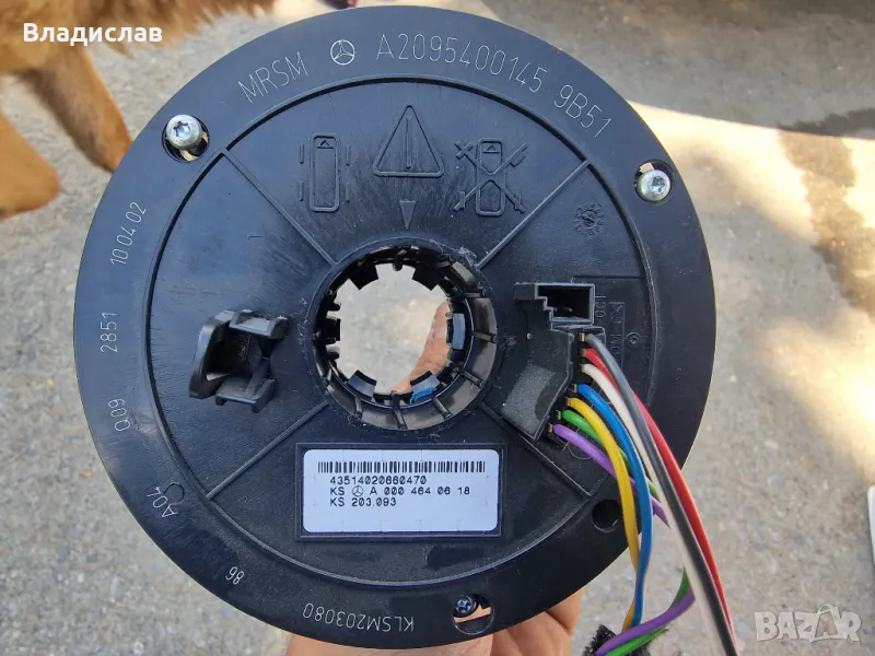 Лентов кабел Mercedes w203 C200 Kompresor sport coupe , снимка 1