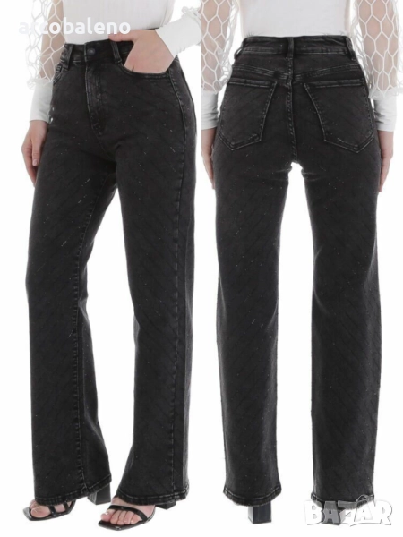 Дамски дънки с висока талия , снимка 1