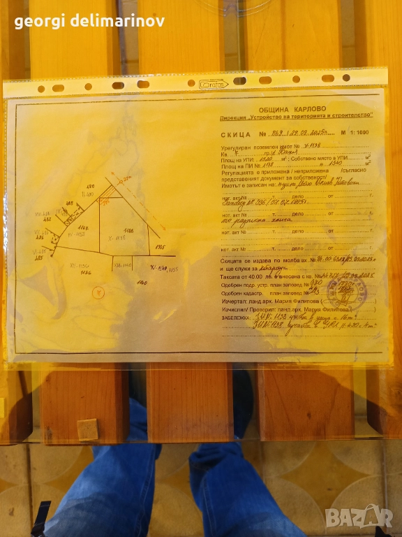 Продавам парцел, снимка 1