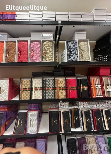 портмонета в кутия Christian Dior Gucci Burberry , снимка 1