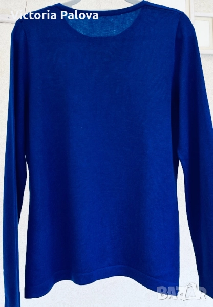 Модерен пуловер PETER HAHN - “синьо изкушение” за есента, снимка 1