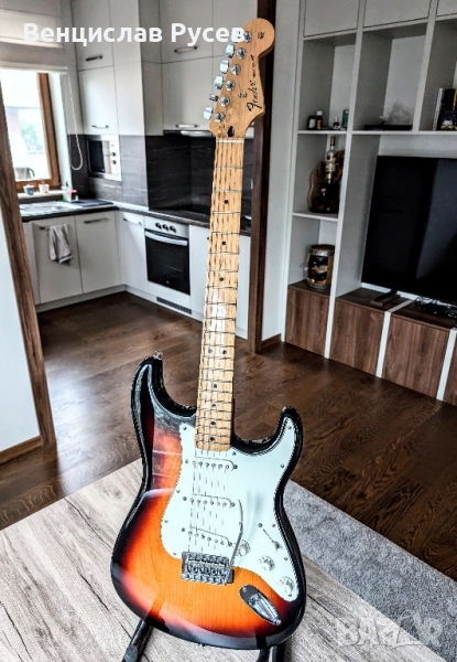 Fender Stratocaster Standard, Brown Sunburst, 2017, Mexico, снимка 1