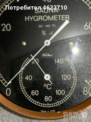 хигрометър за сауна, снимка 4 - Друга електроника - 52059469