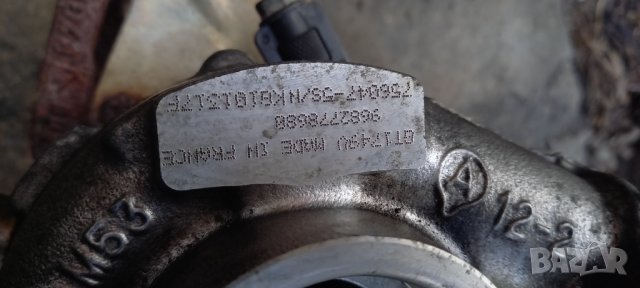 Турбо за Citroen C4 Picasso 2.0 HDI, снимка 3 - Части - 40623431