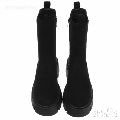 Дамски велурени боти Челси, 2цвята , снимка 10 - Дамски боти - 51545742
