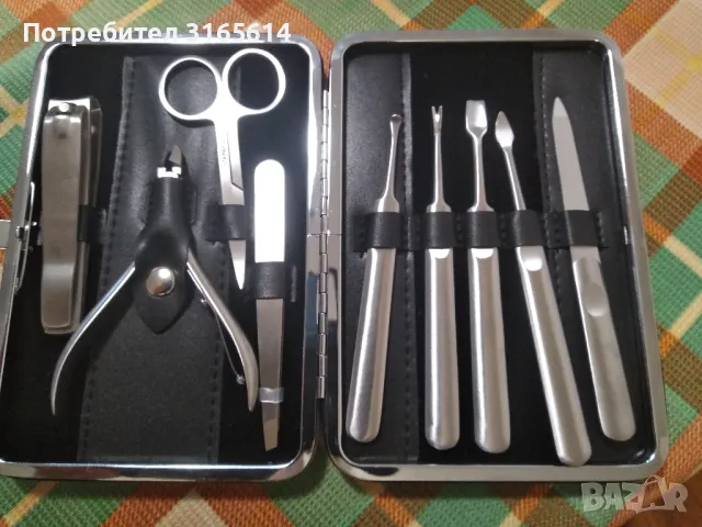 Продавам нов комплект инструменти за маникюр, педикюр и лице , снимка 2 - Други - 49481599