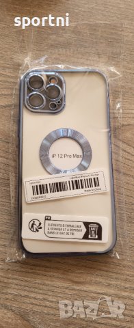 Чисто нов галваничен калъф за Айфон 12 Про Макс