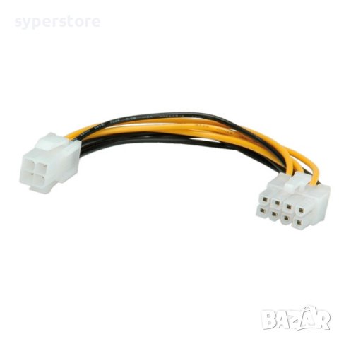 Адаптер PSU 4pin to 8pin, Roline SS301052, снимка 1 - Друга електроника - 39248259