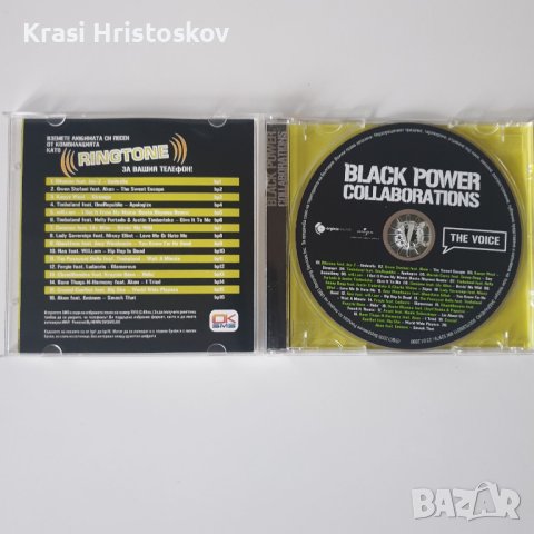 Black power collaborations (the voice) cd, снимка 2 - CD дискове - 43316451