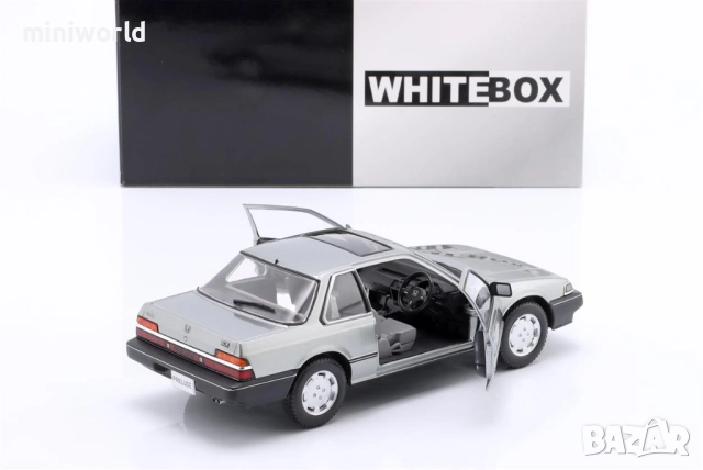 HONDA PRELUDE 1985 - мащаб 1:24 на WhiteBox моделът е нов в кутия, снимка 8 - Колекции - 52804012