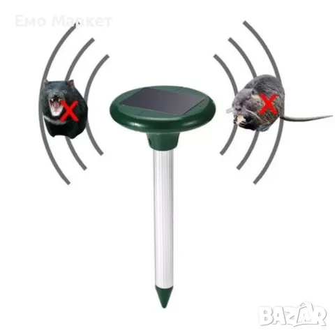 Solar1 уред за борба с гризачите от пластмаса тегло - 0.635 кг TV1, снимка 2 - Други стоки за дома - 48840456