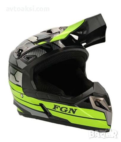 Каска Крос Мотор/Скутер/Бъги/Вело/АТВ два цвята., снимка 4 - Аксесоари и консумативи - 50584628