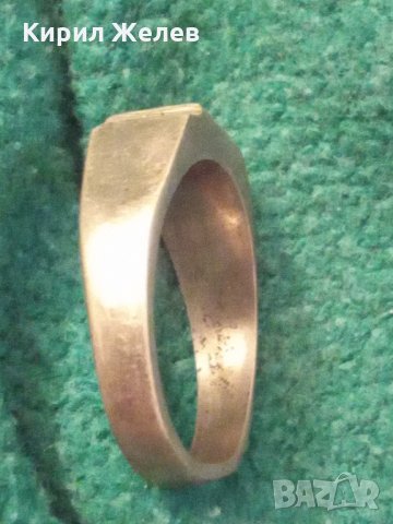Пръстен стар бронзов 58701, снимка 4 - Колекции - 33490463