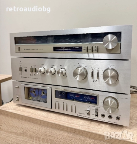 🔊Ретро аудио система сет PIONEER - усилвател, дек и тунер 🔊, снимка 4 - Аудиосистеми - 52123420