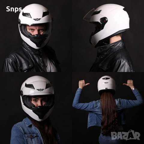 Каска за Скутер Cruiser, черен мат, M (57-58cm), снимка 3 - Аксесоари и консумативи - 36629003