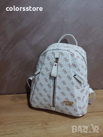 Бяла раница Guess кодDS40, снимка 3 - Раници - 39683230