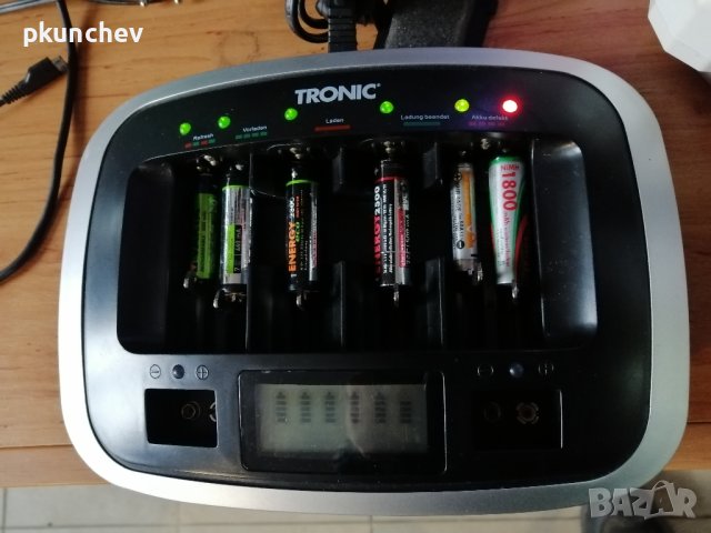 Зарядно за NiCd и NiMh батерии TRONIC TLG1000C4, снимка 4 - Друга електроника - 43711298