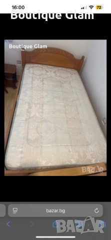 Матрак Нанни 110/190 двулицев 