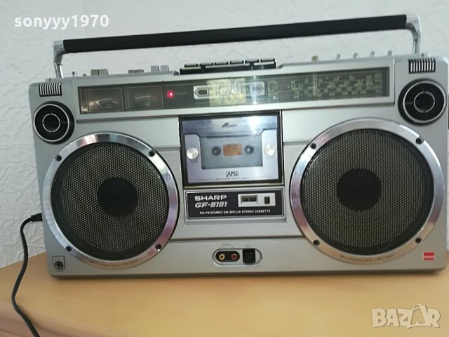 *sharp-КОЛЕКЦИОНЕРСКА МАшИНА-ВНОС шВЕИЦАРИЯ, снимка 2 - Радиокасетофони, транзистори - 26401090