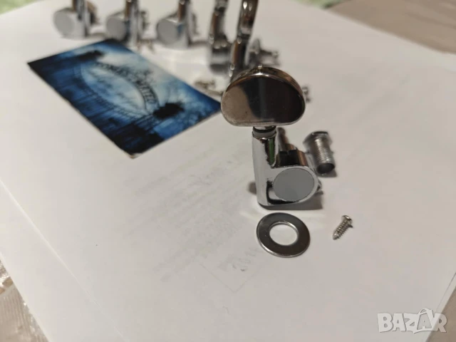 Ключове 3 леви и 3 десни с Grover стил бутони, снимка 6 - Китари - 50915377