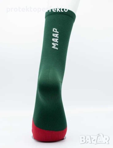 Чорапи MAAP за колоездене зелени, снимка 3 - Велосипеди - 43506730